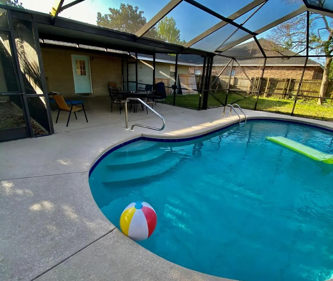 House Private Pool Walk To Beach Golf Cart Rental Panama City Beach ABD